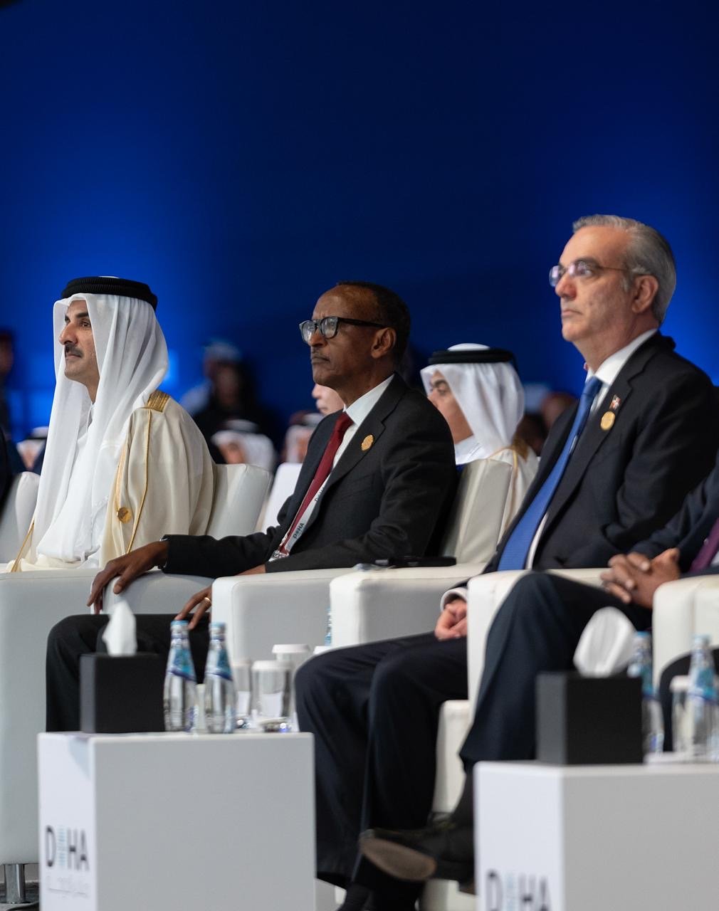 Presidente Abinader agota este sábado primera jornada en Qatar 