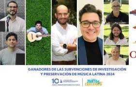 Fundación Cultural Latin GRAMMY anuncia los ganadores del programa de subvenciones de investigación