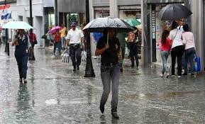 Lluvias débiles en algunas provincias por incidencia de frente frío