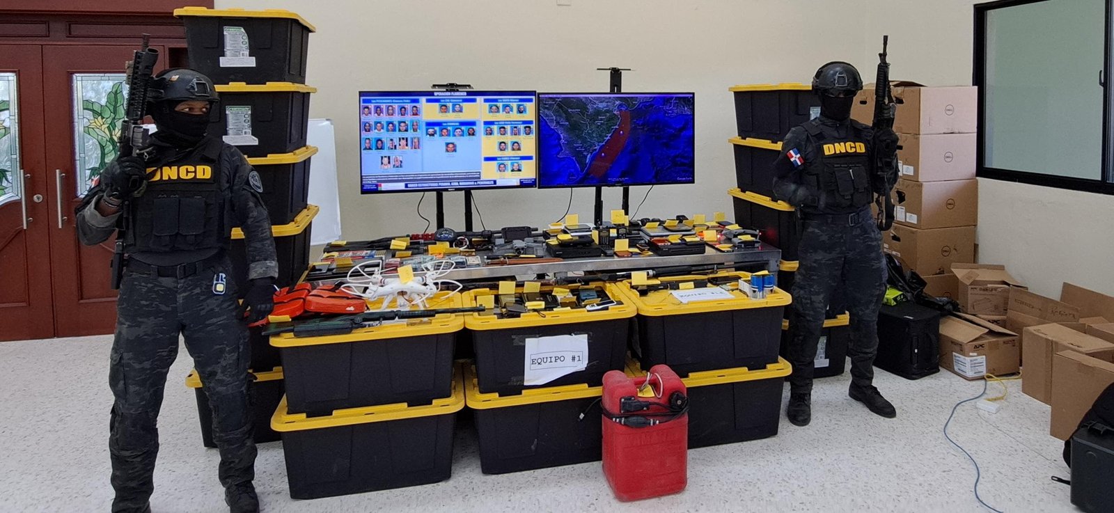 Ministerio Público pone en marcha, junto a la DNCD y con apoyo de la DEA, la Operación Panthera 7 contra red criminal a la que ocupó 9,889 kilos de cocaína 