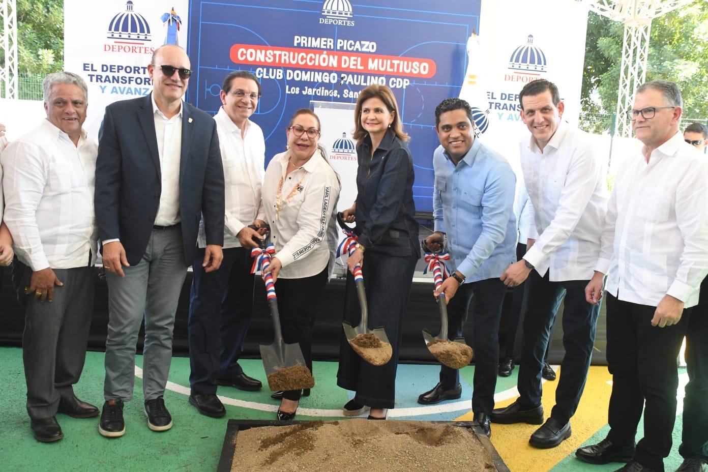 Gobierno da primer palazo para construción Polideportivo Club CDP 