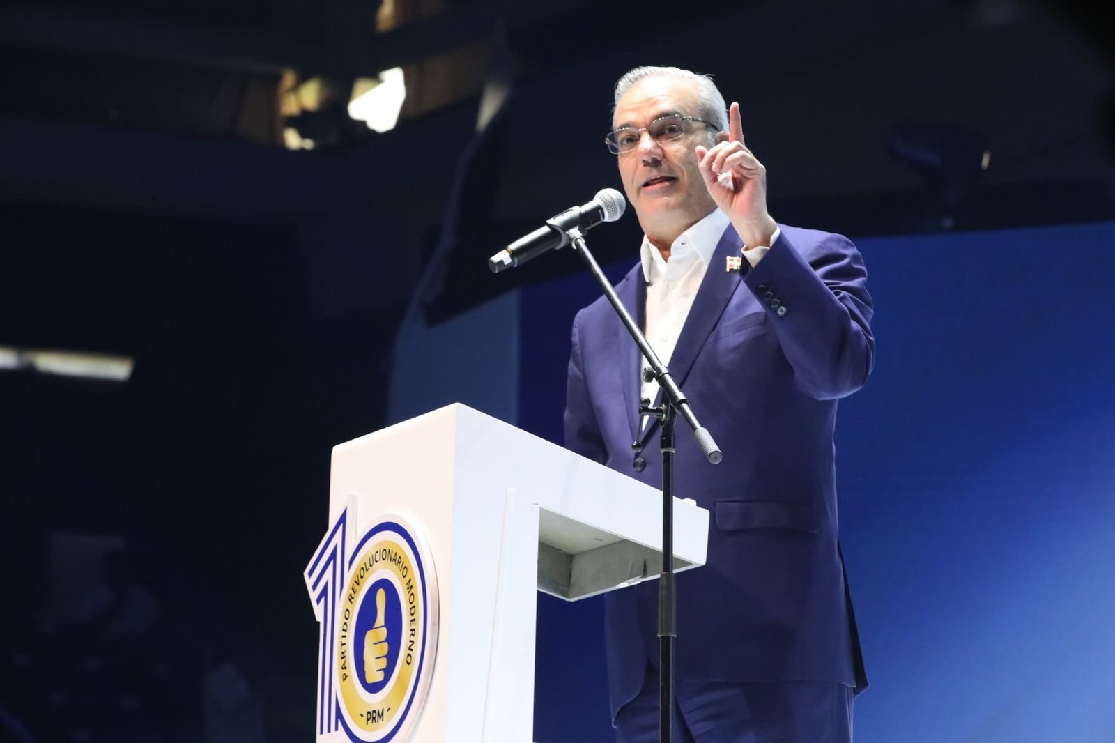 Luis Abinader: El PRM es la mejor herramienta para enfrentar los desafíos del futuro
