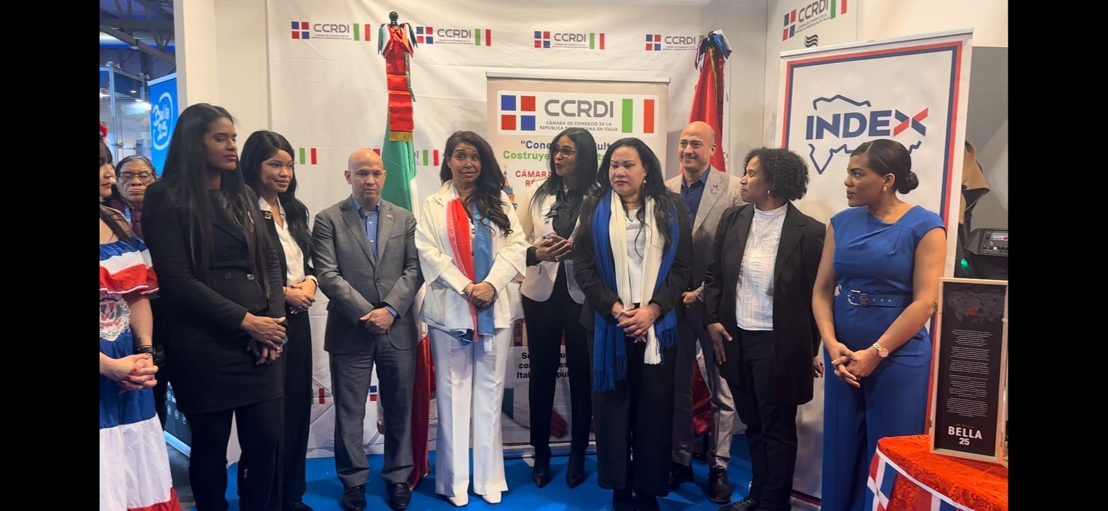 Misión comercial presenta lo mejor de RD en "Feria de Milano BIT 2025"