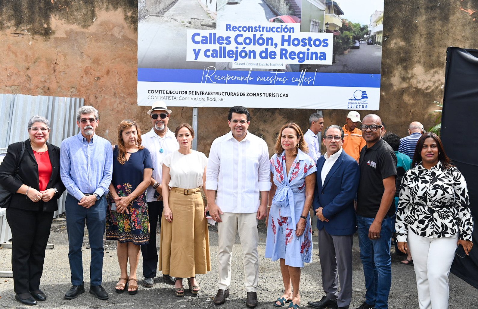 Collado dice turismo invierte más de 400 millones de pesos en obras emblemáticas en Ciudad Colonial  