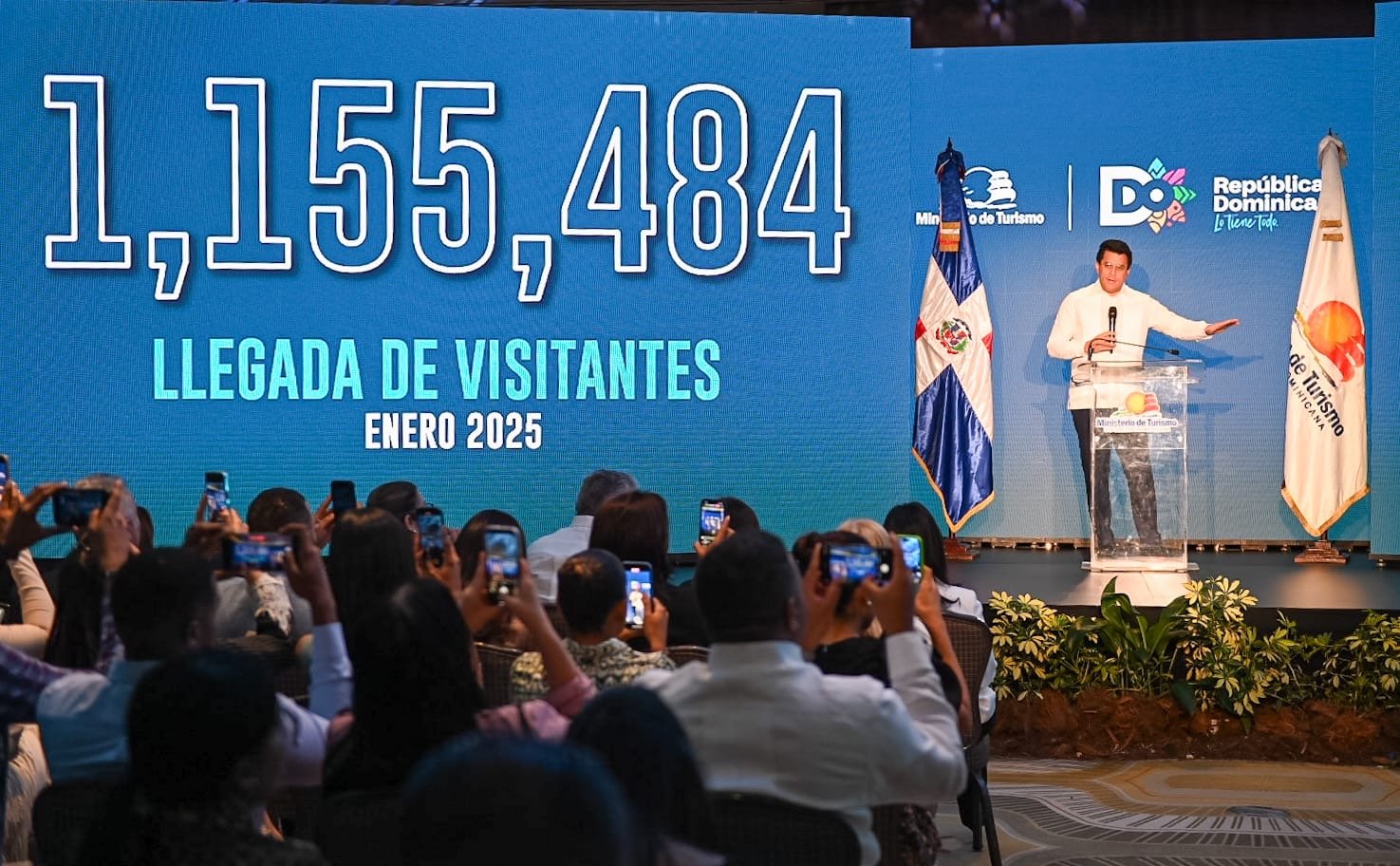 Turismo arranca este año con buen pie con la llegada de 1,155,484 visitantes