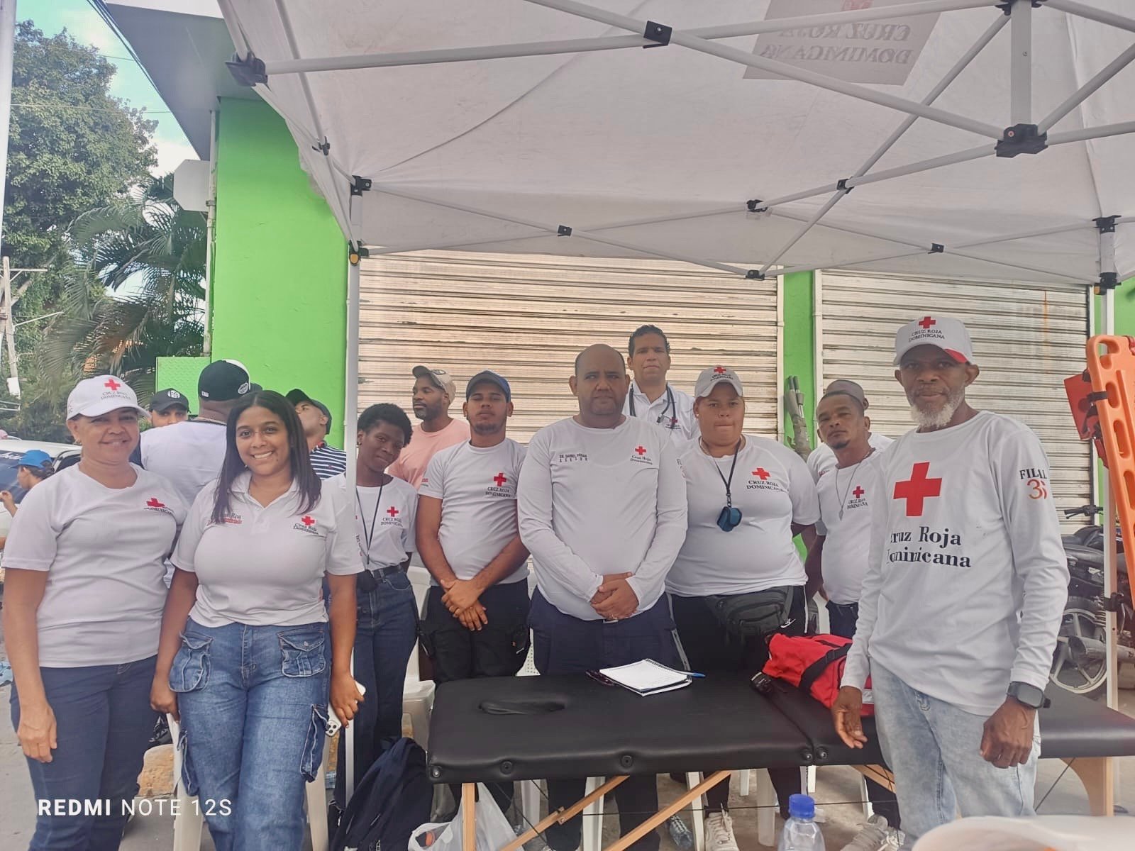 Cruz Roja Dominicana, Filial Herrera, brinda asistencia en el Carnaval 2025 de Santo Domingo Oeste