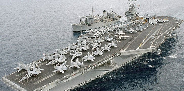 Un portaaviones de Estados Unidos llegó a Corea del Sur tras las recientes pruebas de armas del régimen de Kim Jong-un