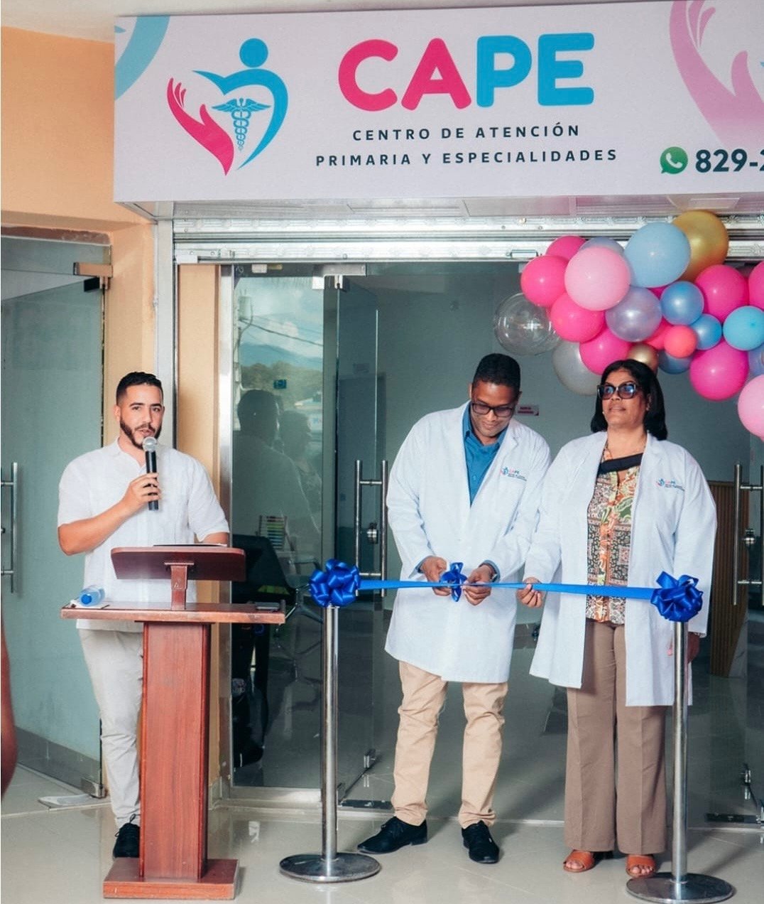 Inauguran Centro de Atención Primaria en la comunidad de Rancho Arriba, San José de Ocoa