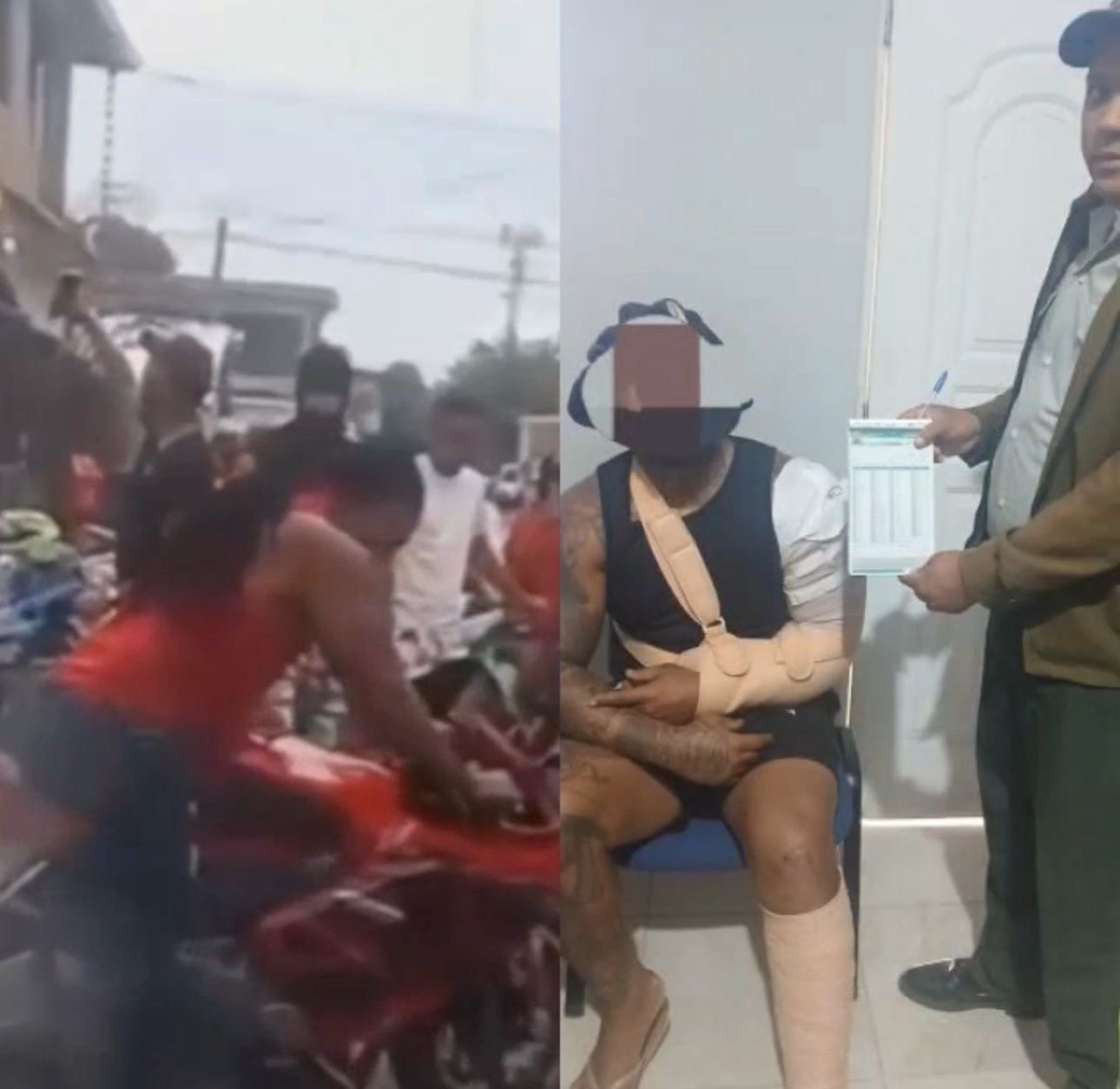 DIGESETT localiza y detiene conductor que realizaba maniobras peligrosas en Dajabón