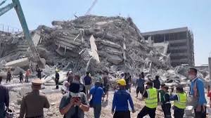 Tres muertos y más de 80 personas atrapadas en un edificio de Bangkok tras terremoto