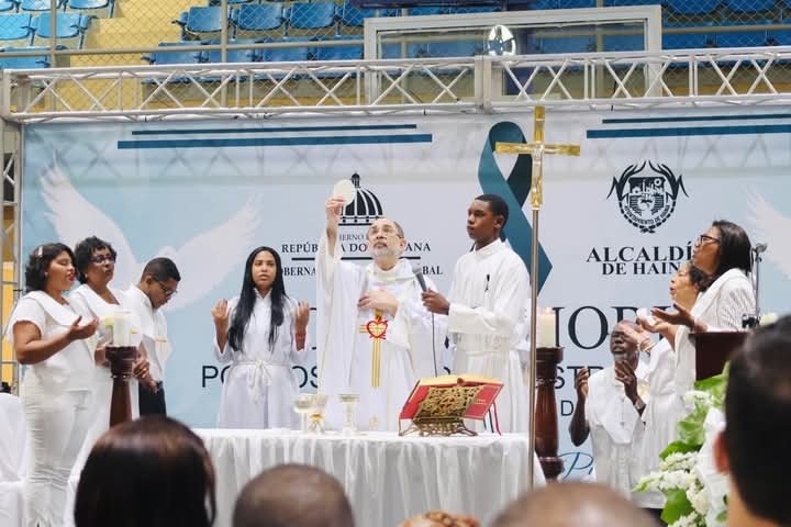 En Haina realizan Acto Solemne en memoria de fallecidos por tragedia de Jet Set 