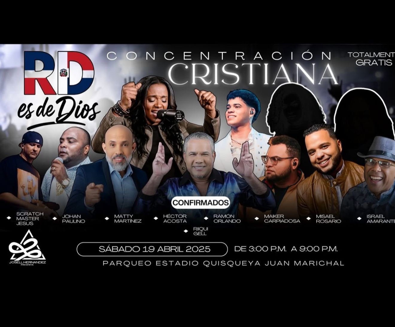 “RD es de Dios”, la concentración cristiana que sanará a República Dominicana