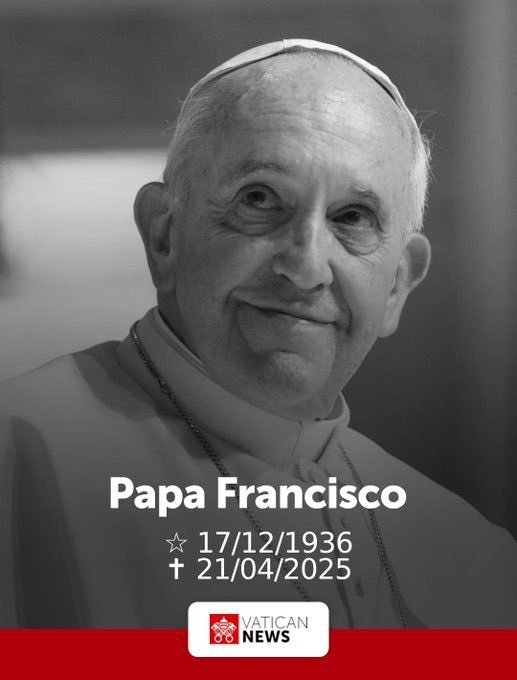 Papa Francisco dice adiós a sus 88 años de vida 