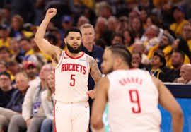 VanVleet y Rockets fuerzan un 7mo partido al vencer a WarriorsVanVleet y Rockets fuerzan un 7mo partido al vencer a Warriors