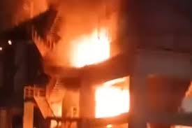 Incendio afecta una nave de Cemento Cibao en Santiago