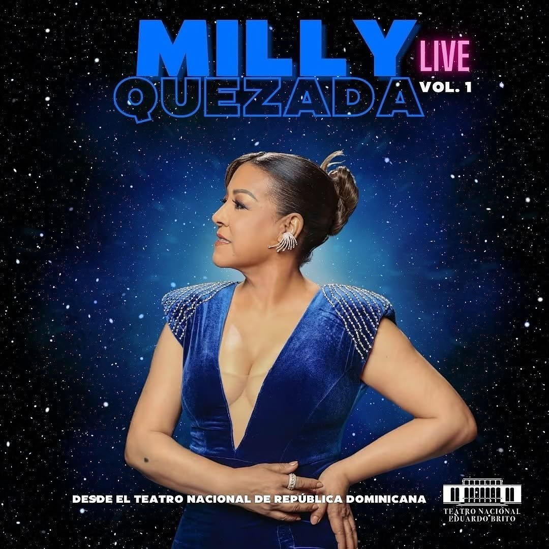 La Reina del Merengue estrena su álbum #36, "MILLY QUEZADA LIVE, VOL. 1"