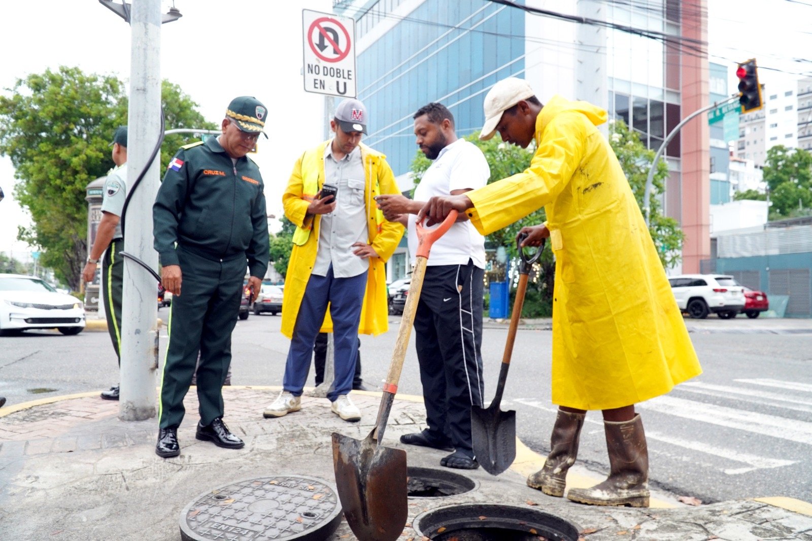 DIGESETT supervisa tránsito ante alerta meteorológica emitida por el COE 