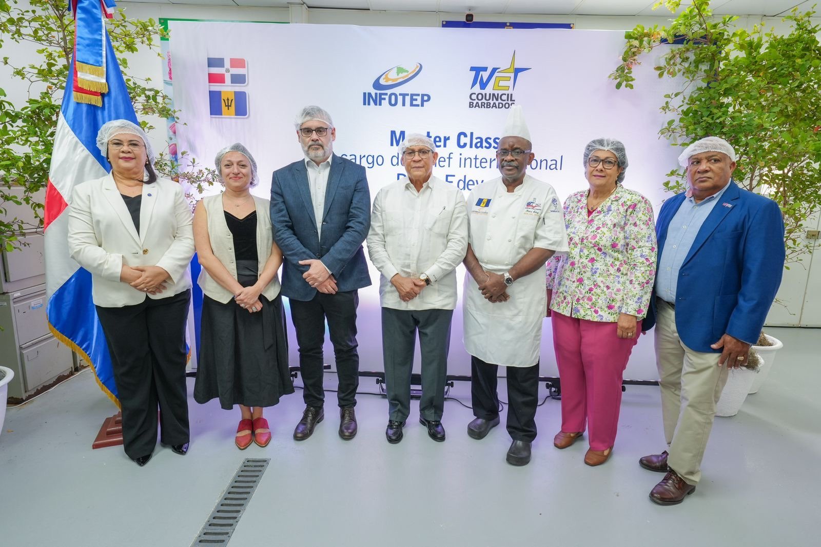 INFOTEP y TVET Council de Barbados fortalecen formación gastronómica con masterclass en Higüey y Santo Domingo 