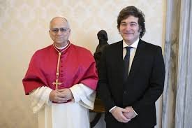 León XIV y Milei abordan la cohesión social y el viaje a Argentina del pontífice