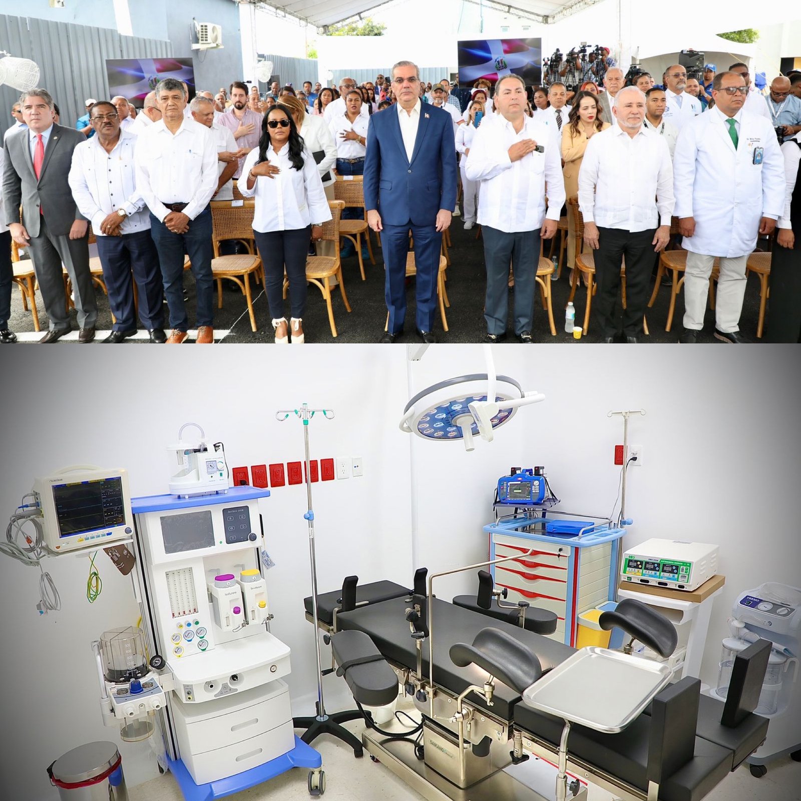 Presidente Abinader deja inaugurada unidad de pie diabético en Hospital de Herrera, Marcelino Vélez Santana 
