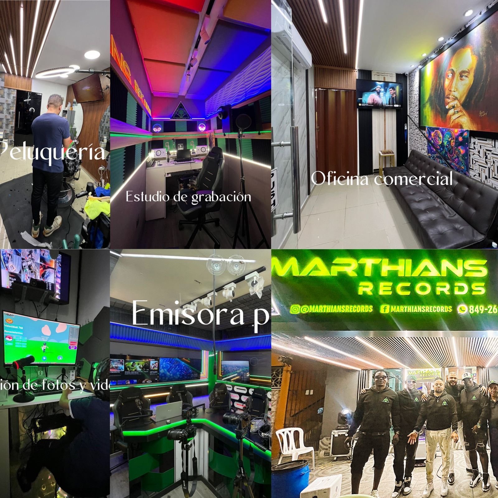 Martían Ramírez inaugura modernos estudios de producción y grabación musical 
