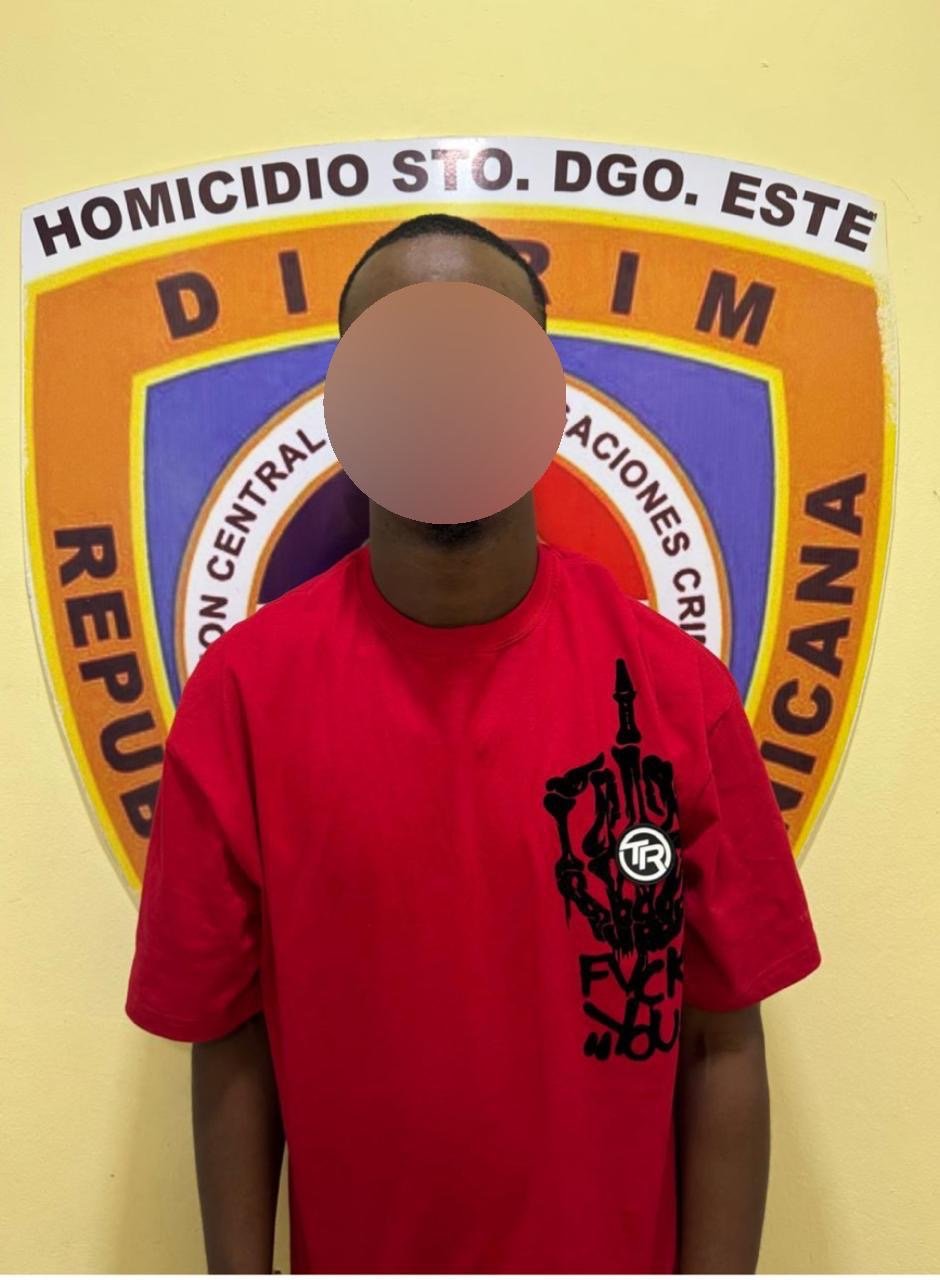 Policía y Ministerio Público capturan a “Chiripa” por muerte de reconocido delincuente en el sector El Almirante, SDE