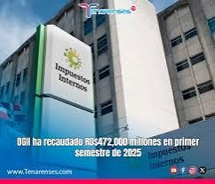 Impuesto sobre la renta de los asalariados crece un 16.5 % en junio de 2025, según DGII
