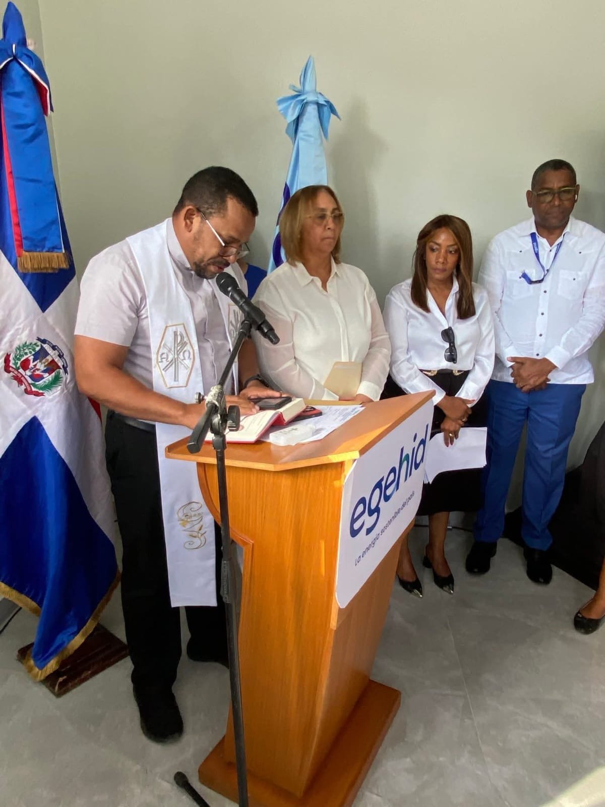EGEHID entrega moderna funeraria en Najayo Arriba