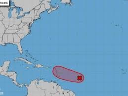 Sistema tiene 90 % de probabilidad de convertirse en ciclón tropical cerca de las Antillas Menores