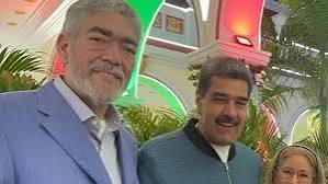 Nicolás Maduro recibe a Miguel Mejía en el Palacio de Miraflores