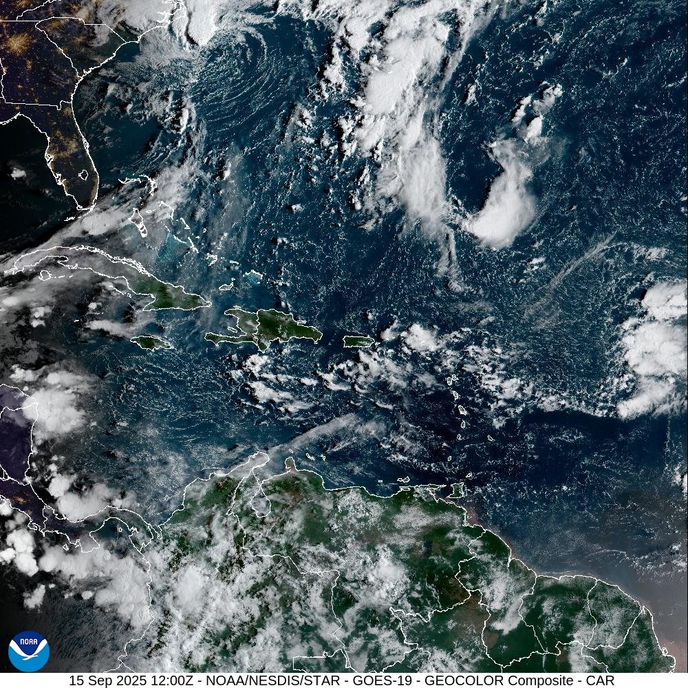 Indomet: Onda tropical y vaguada provocarán lluvias dispersas en varias provincias