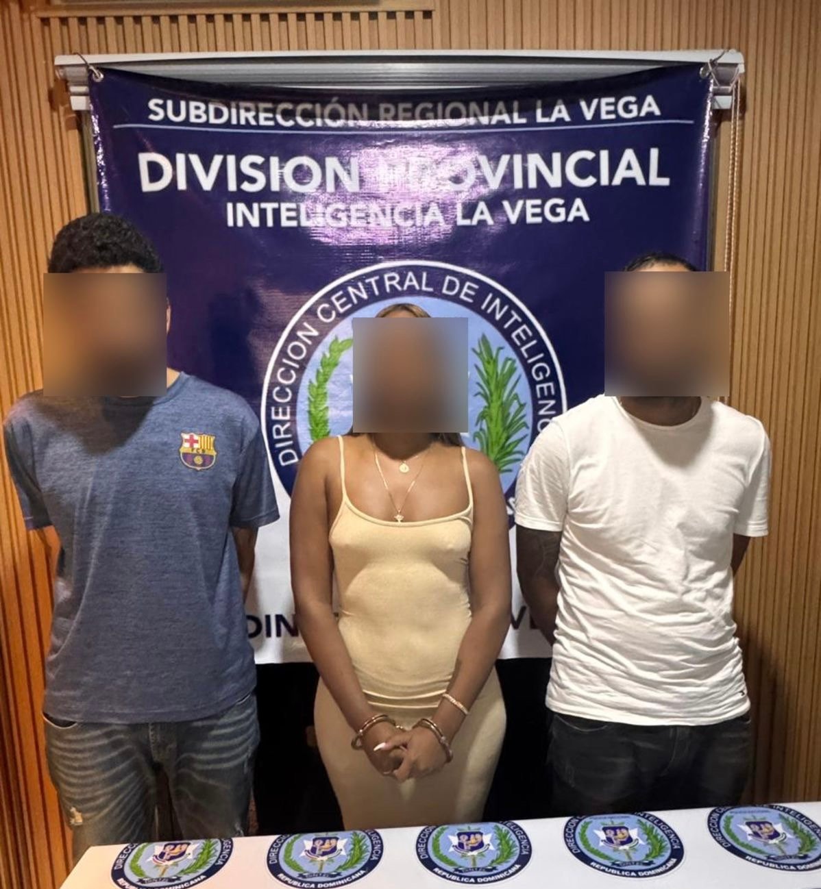 DINTEL en La Vega ocupa droga, dinero en efectivo y detiene a tres personas 