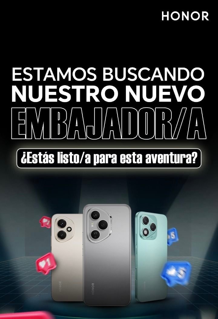 HONOR lanza convocatoria para elegir a su nuevo creador de contenido