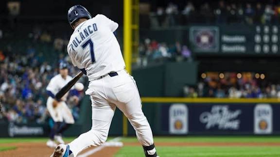 Dos jonrones de Polanco y un doble remolcador de J-Rod logran que Seattle empate serie ante Detroit
