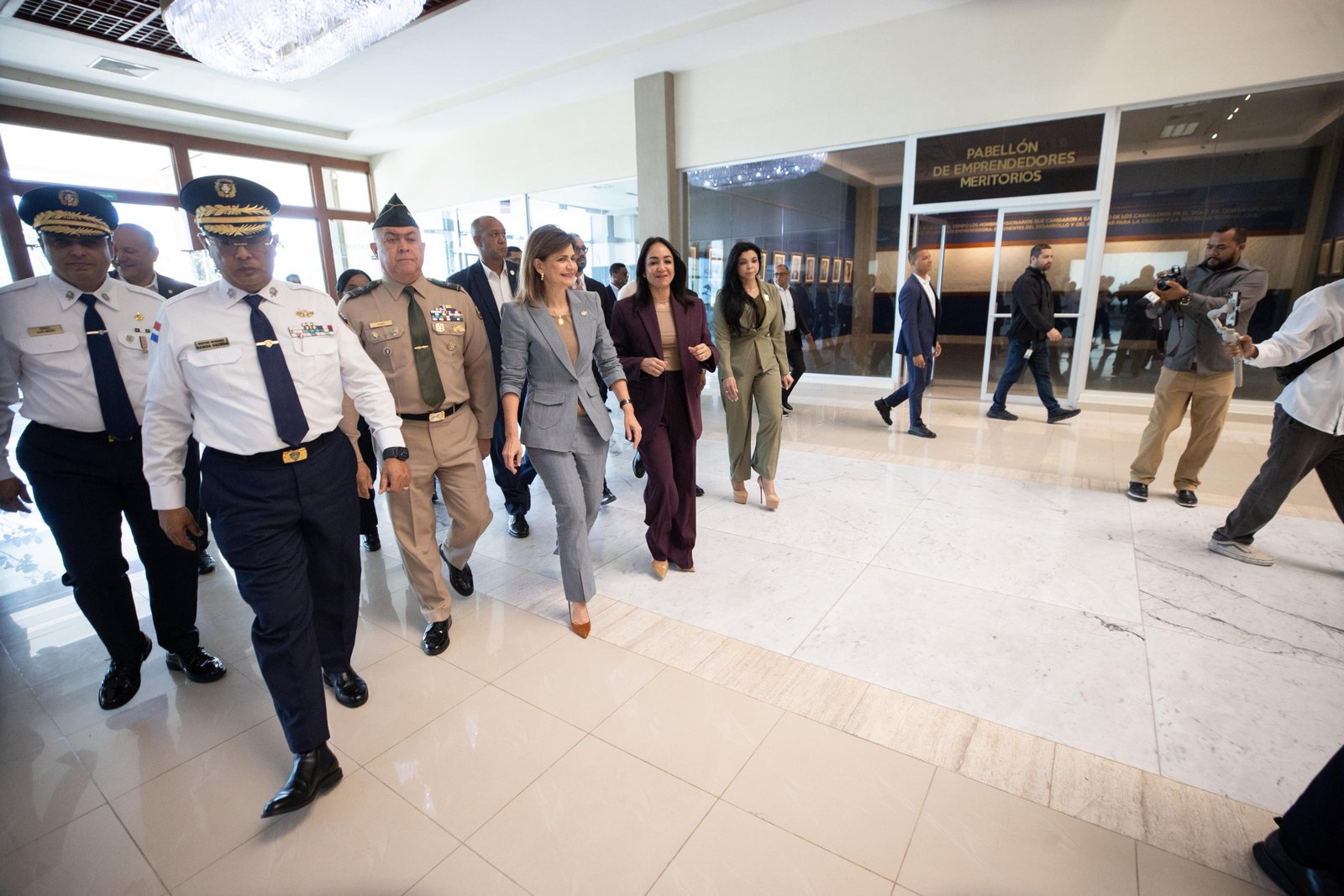 Raquel Peña encabeza en Santiago la reunión 114 del Plan de Seguridad Ciudadana 
