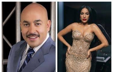 Lupillo Rivera confirma su romance con la dominicana Taina Pimentel en plena transmisión en vivo