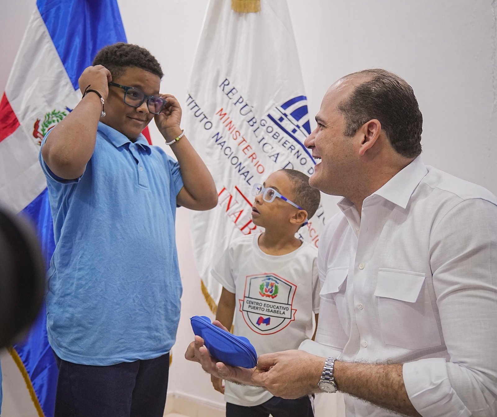 Director del INABIE destaca aportes a la permanencia estudiantil en las aulas