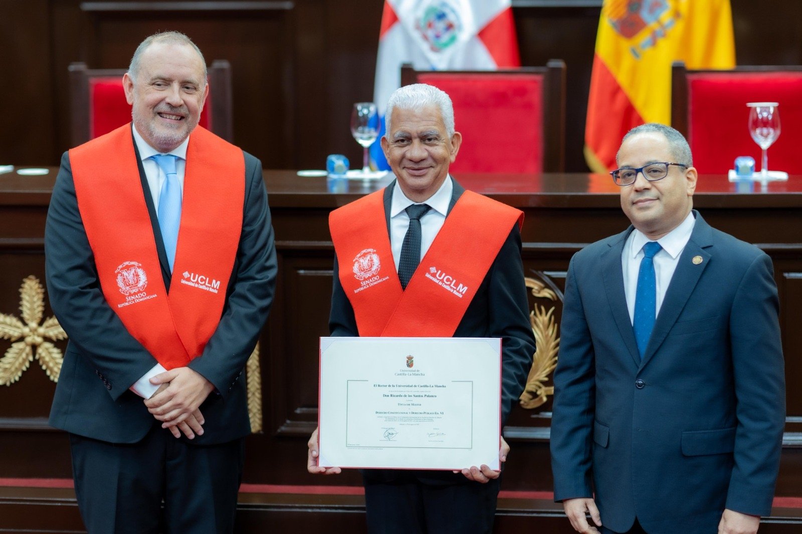 El Senado de la República y la Universidad de Castilla-La Mancha culminan Máster en Derecho Constitucional y Público
