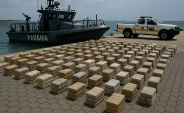 Panamá decomisa unas tres toneladas de droga en una embarcación
