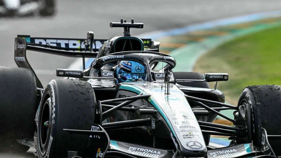 El británico George Russell gana el GP de Australia, primera carrera del año de F1