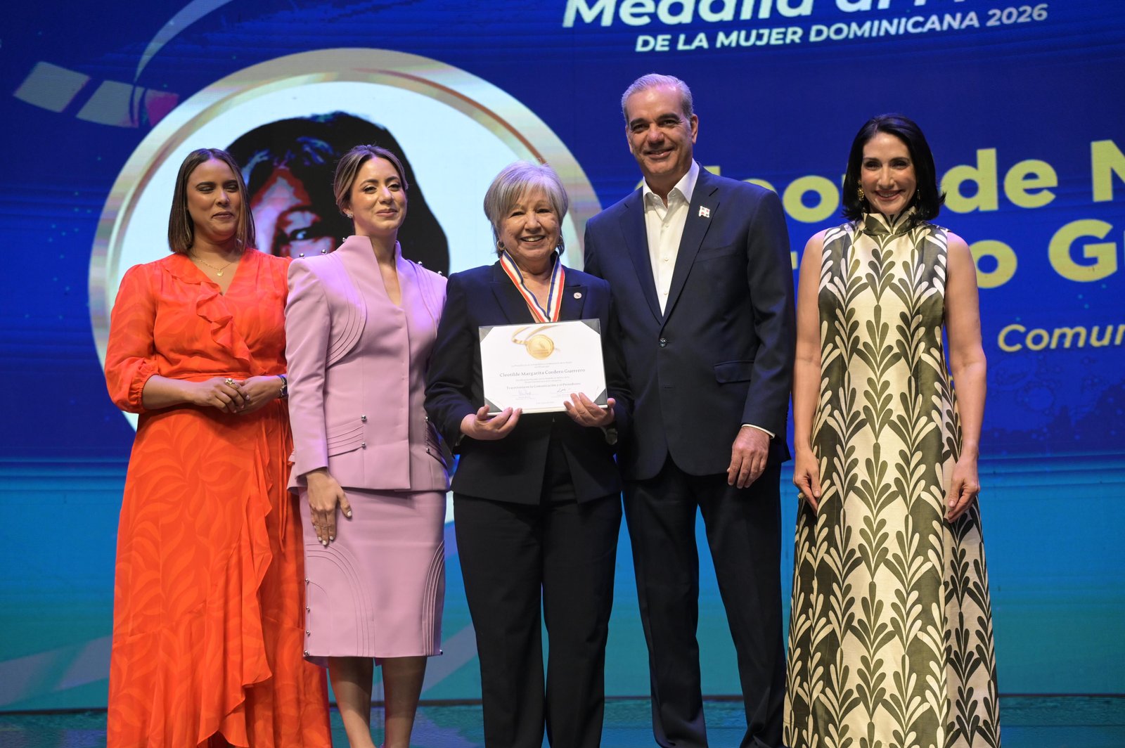 XLI Entrega de la Medalla al Mérito de la Mujer Dominicana reconoce liderazgo y aportes de 22 mujeres al desarrollo nacional 