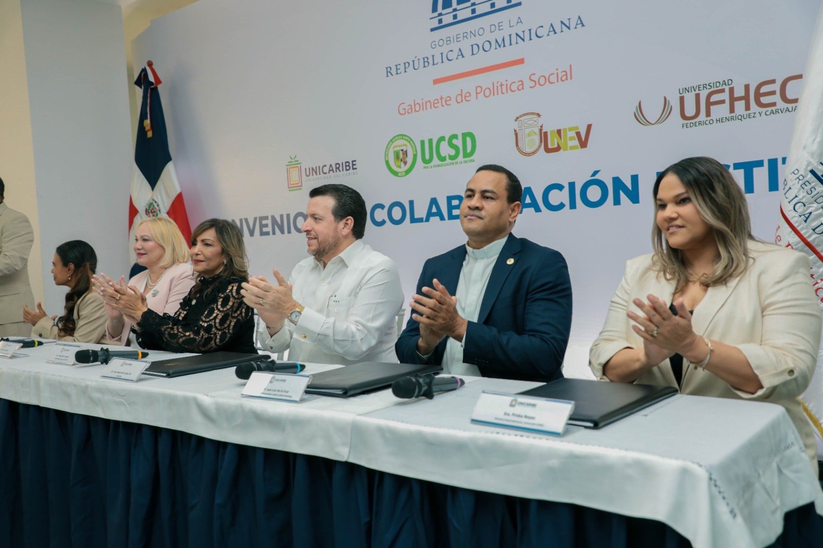 El Gabinete de Política Social firma acuerdos con cuatro universidades para fortalecer pasantías y formación de jóvenes 
