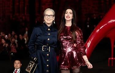 Meryl Streep y Anne Hathaway deslumbran en estreno de "The Devil Wears Prada" en México
