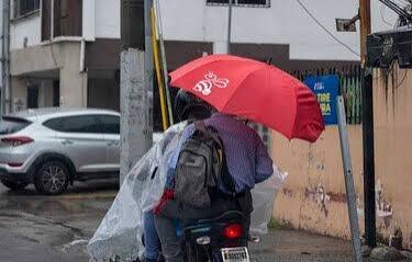 Pronostican aguaceros moderados a fuertes con tormentas eléctricas para este jueves