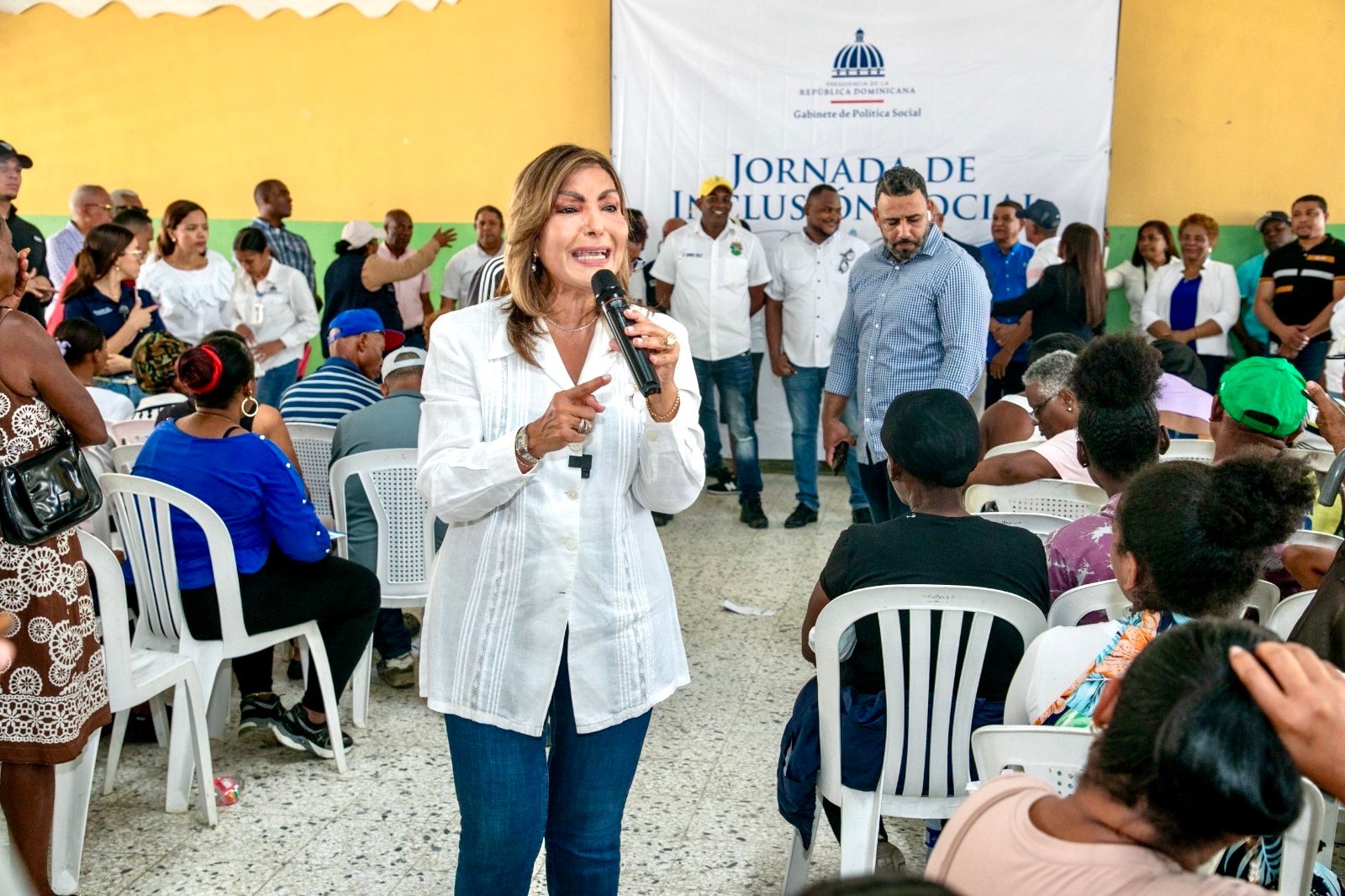 Gabinete de Política Social realiza gran jornada de inclusión social en Pedro Brand 