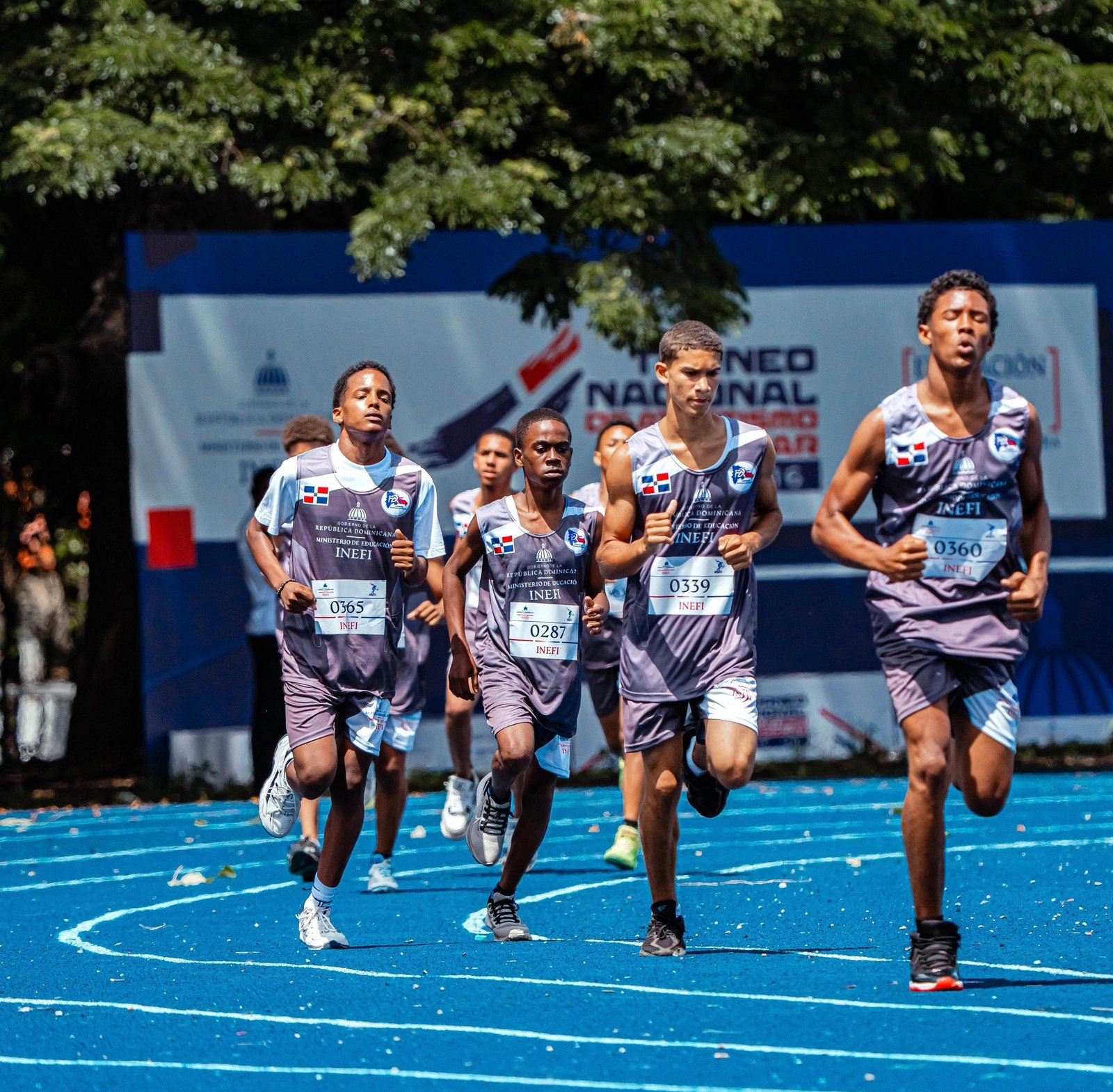 Samaná domina la apertura del Torneo Nacional de Atletismo Escolar INEFI 2026