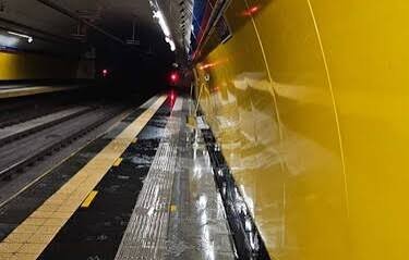 Corrigen filtración de agua en estación Rosa Duarte del Metro de Santo Domingo