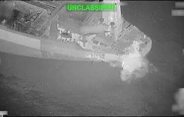 EE. UU. dejó fuera de servicio una nave por violar el bloqueo a los puertos iraníes