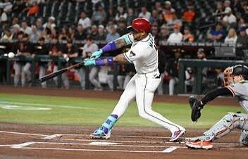 Ketel Marte deja en el terreno a los Dodgers con un descomunal jonrón de 431 pies