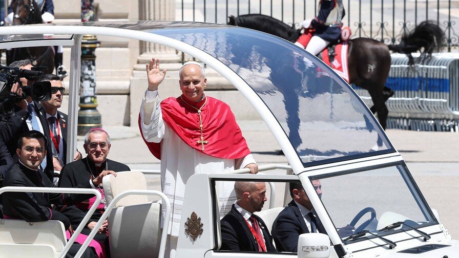 "El papa es de todos los equipos pero Prevost es del Real Madrid", dice León XIV